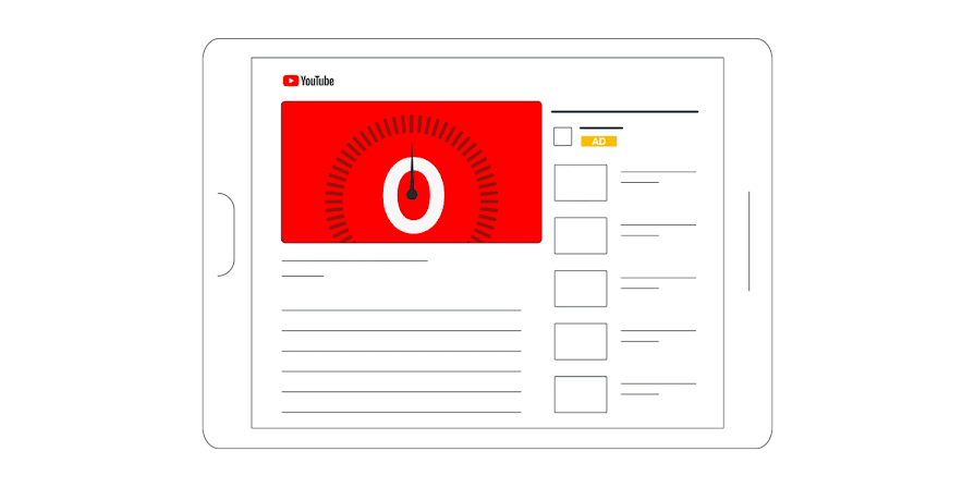 Iklan in-stream yang dapat dilewati